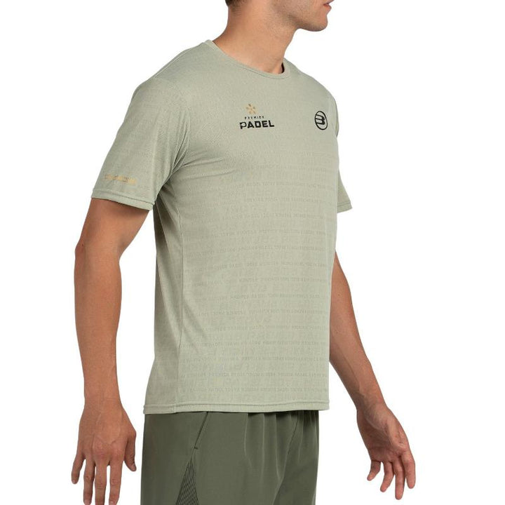 Camiseta Bullpadel Premier Padel Prilep Eucalipto