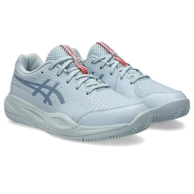 Zapatillas de Padel Asics Gel Resolution X Clay GS Azul Cielo Gris Junior