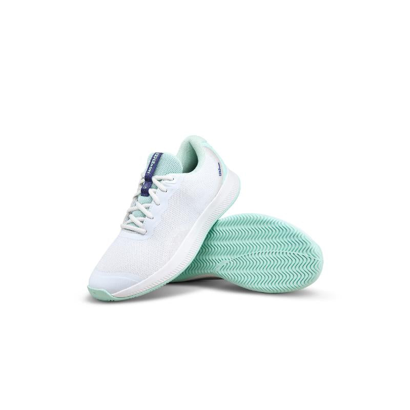 Zapatillas de Pádel de Pádel Wilson Intrigue Lite Blanco Aguamarina Mujer