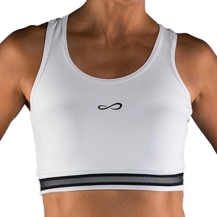 Top Endless Ribbon Blanco