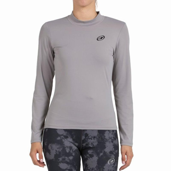 Camiseta Manga Larga Bullpadel Beldo Humo Mujer