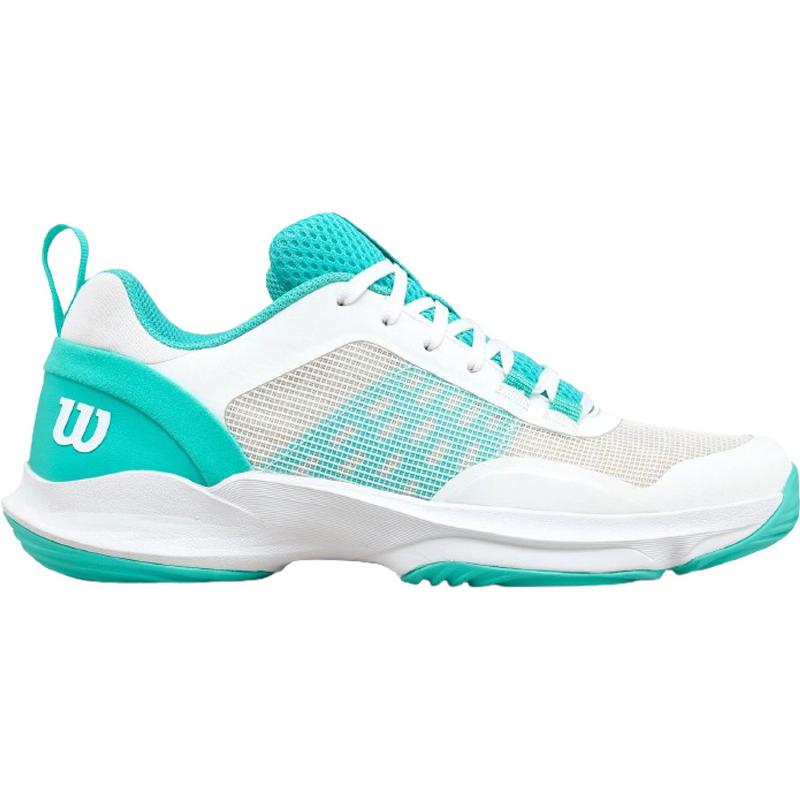 Zapatillas de Padel Wilson Hurakn Pro V2 Blanco Turquesa Mujer
