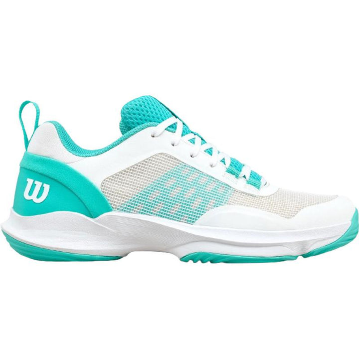 Zapatillas de Padel Wilson Hurakn Pro V2 Blanco Turquesa Mujer