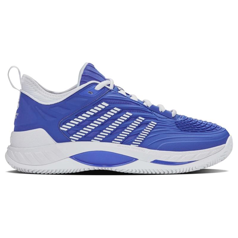 Zapatillas de Padel Kswiss Hypercourt Supreme 2 HB Clay Azul Blanco