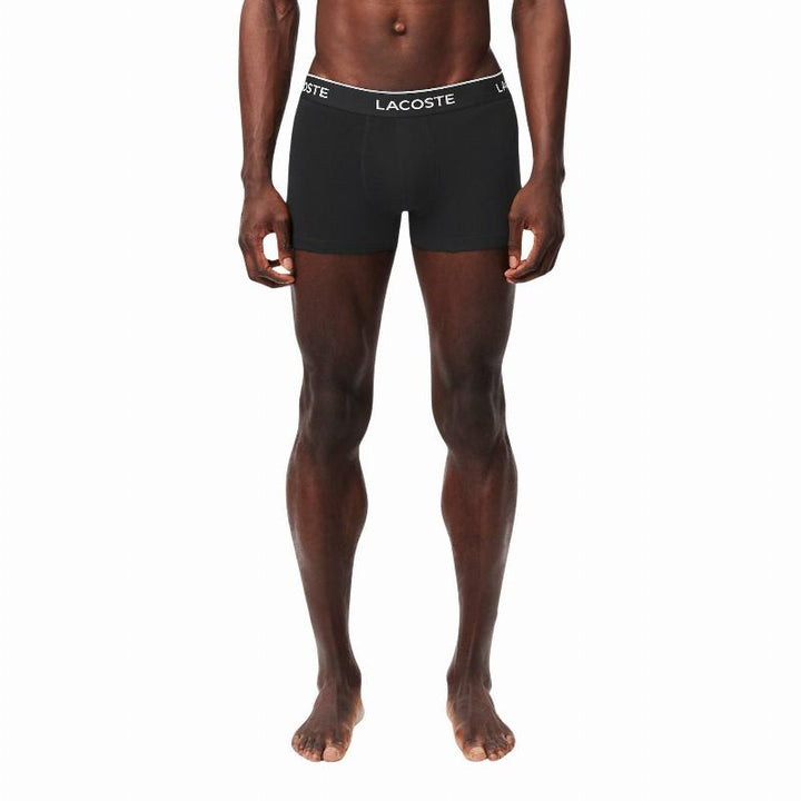Boxers Lacoste Negro 3 Unidades