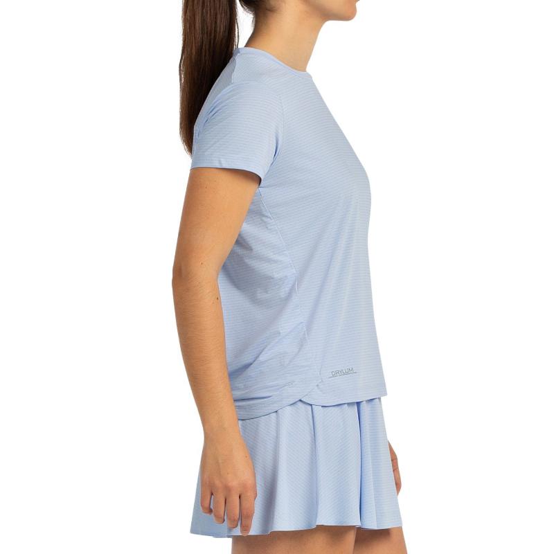 Camiseta Bullpadel Delfi Brea Chamuy Azul Celeste