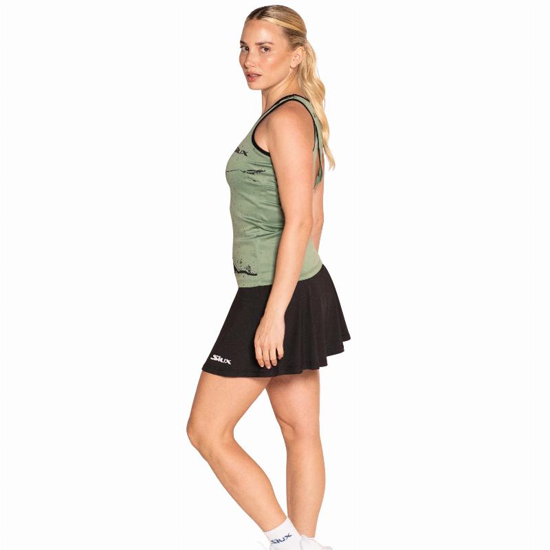 Camiseta Siux Splash Verde Mujer