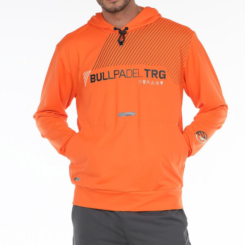 Sudadera Bullpadel Tolmo Calabaza