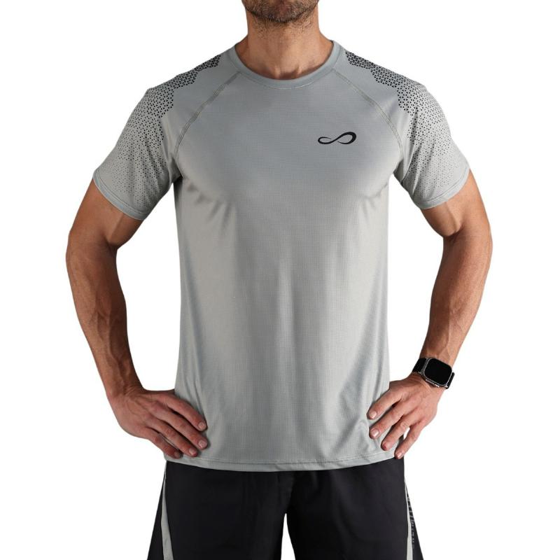 Camiseta Endless Feisty Hexagon Gris