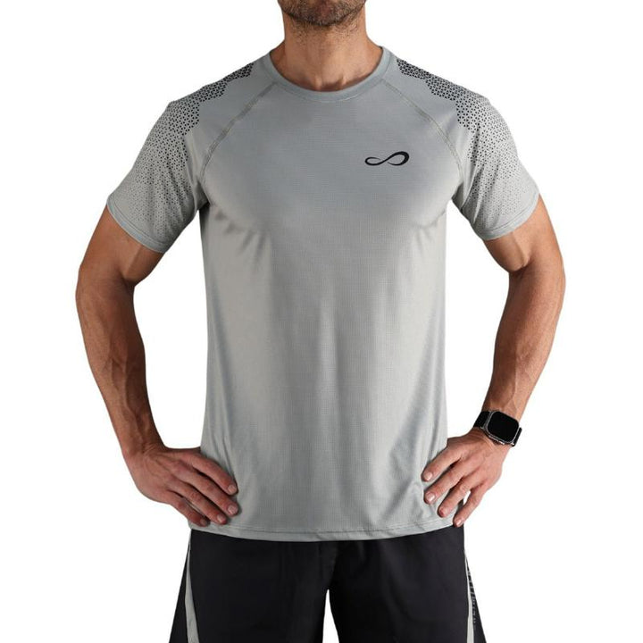 Camiseta Endless Feisty Hexagon Gris