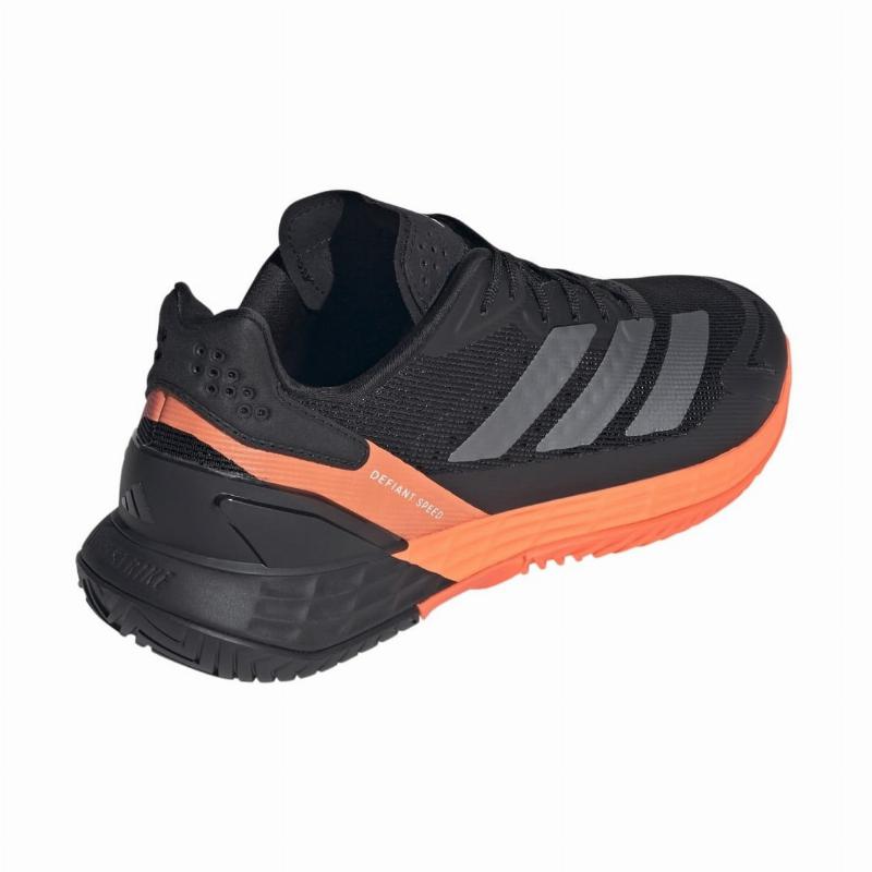 Zapatillas de Padel Adidas Defiant Speed 2 Negro Naranja