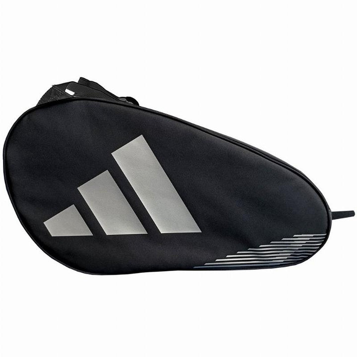 Paletero Adidas Control Negro Plata Rojo