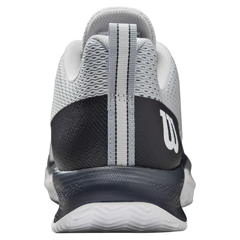 Zapatillas de Padel Wilson Rush Pro Lite Azul Perla Rojo Blanco