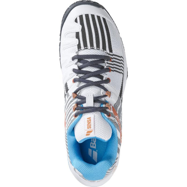 Zapatillas de Pádel de Pádel Babolat Sensa Blanco Turquesa Mujer