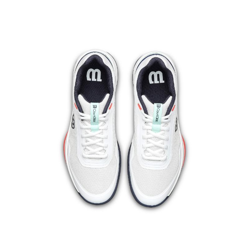 Zapatillas de Padel Wilson Courtglide Blanco Azul Marino