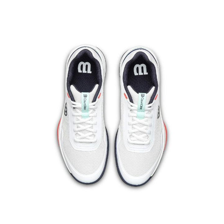 Zapatillas de Padel Wilson Courtglide Blanco Azul Marino