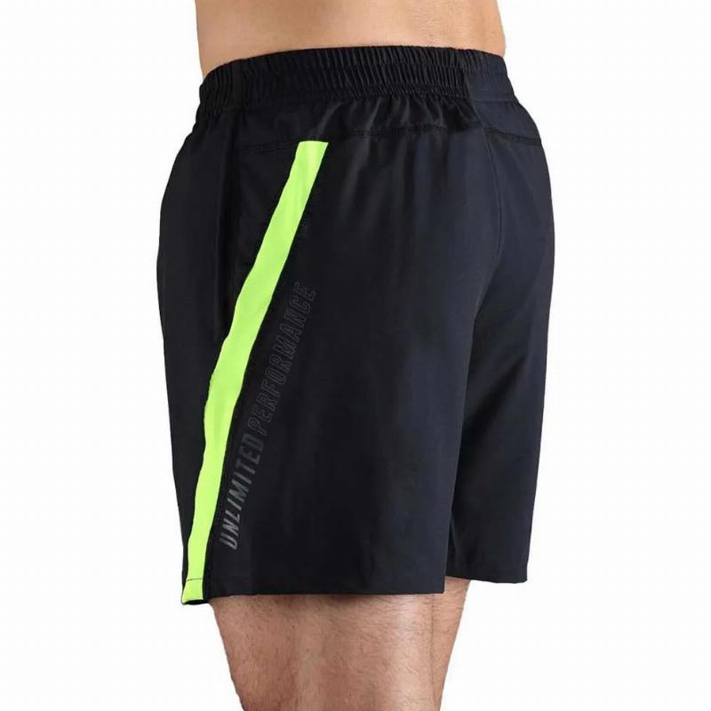 Short Endless Storm Negro Amarillo