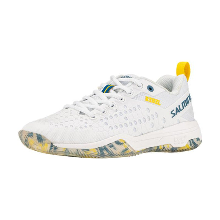 Zapatillas de Pádel de Pádel Salming Rebel Blanco Azul Amarillo