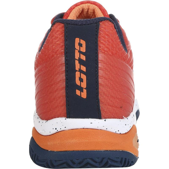 Zapatillas de Pádel de Pádel Lotto Mirage 300 III CLY Naranja Blanco