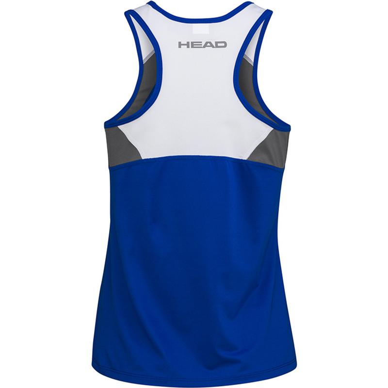 Camiseta Head Club 22 Azul Royal Mujer