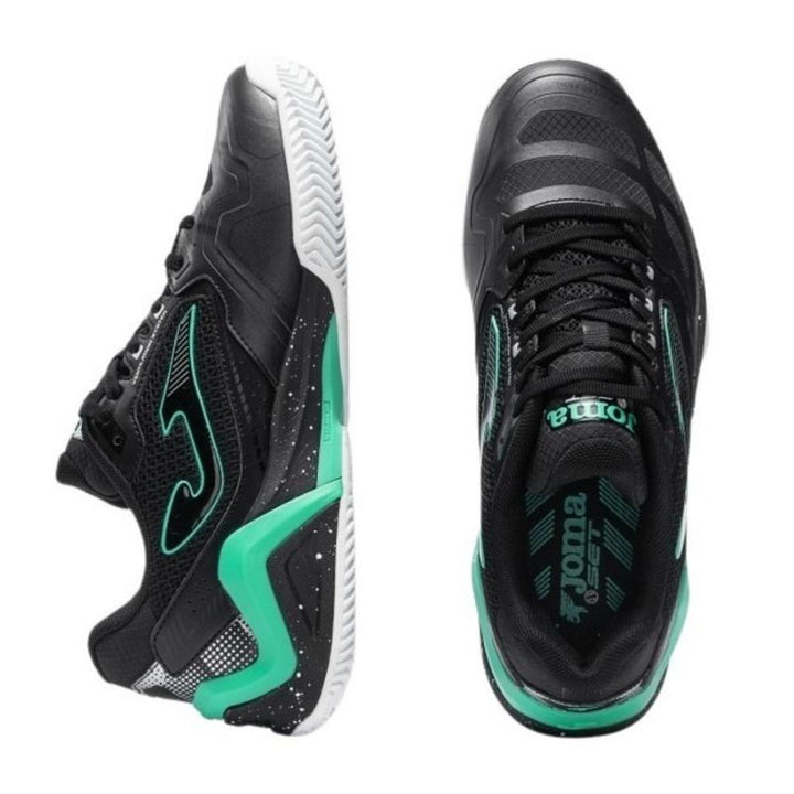 Zapatillas de Padel Joma Set 2601 Negro Turquesa