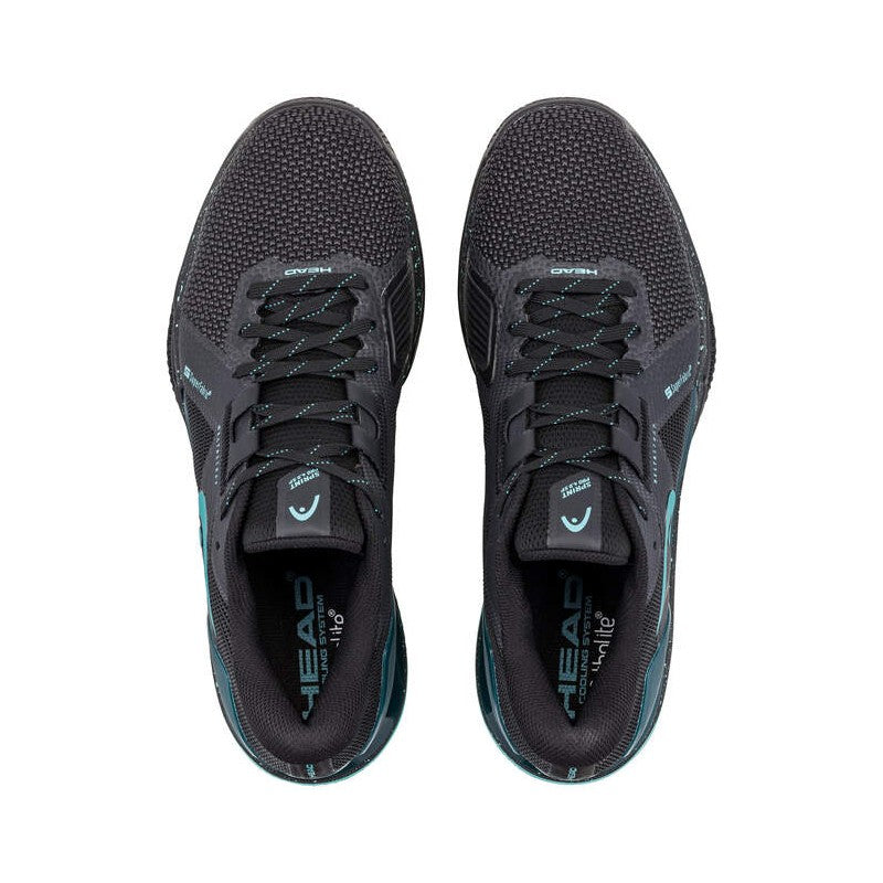 Zapatillas de Pádel de Pádel Head Sprint Pro 4.0 SF Clay Negro Turquesa