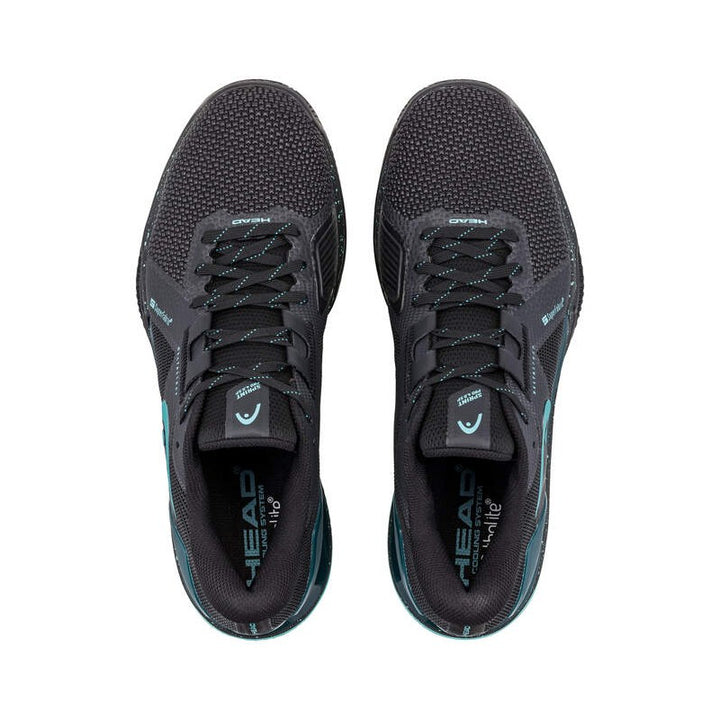 Zapatillas de Pádel de Pádel Head Sprint Pro 4.0 SF Clay Negro Turquesa