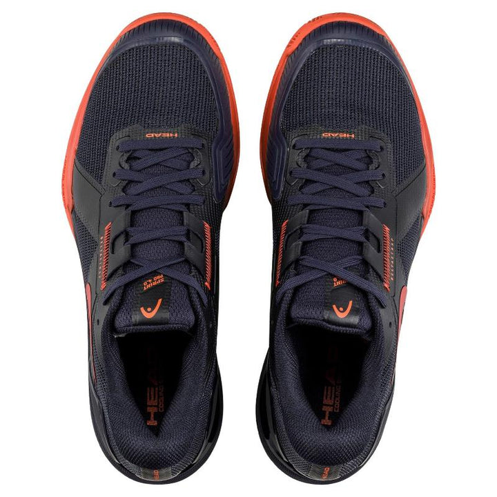 Zapatillas de Padel Head Sprint Pro 4.0 Clay Azul Oscuro Rojo