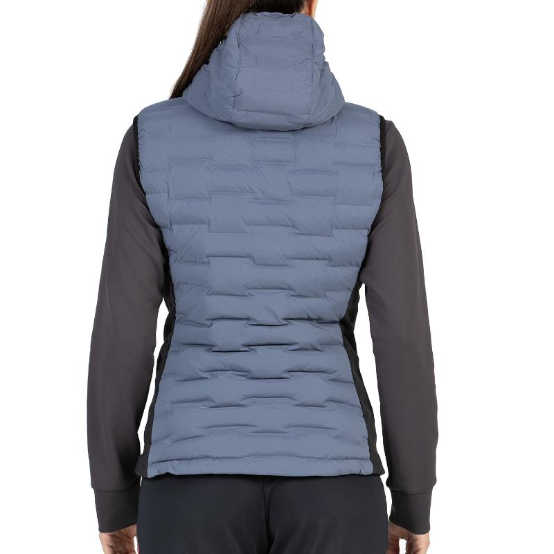 Chaleco Bullpadel Blenda Azul Lavado