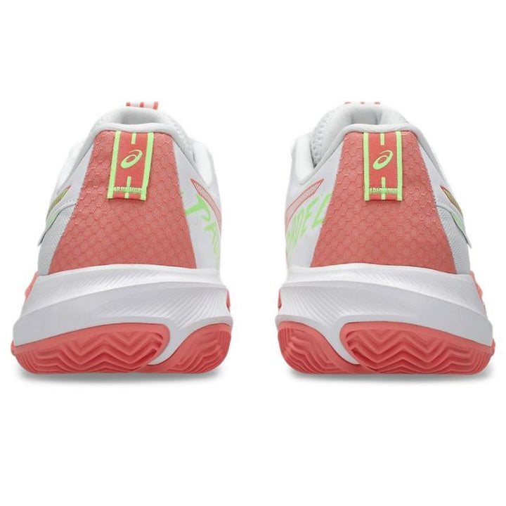 Zapatillas de Padel Asics Gel Challenger 15 Padel Blanco Guayaba Mujer