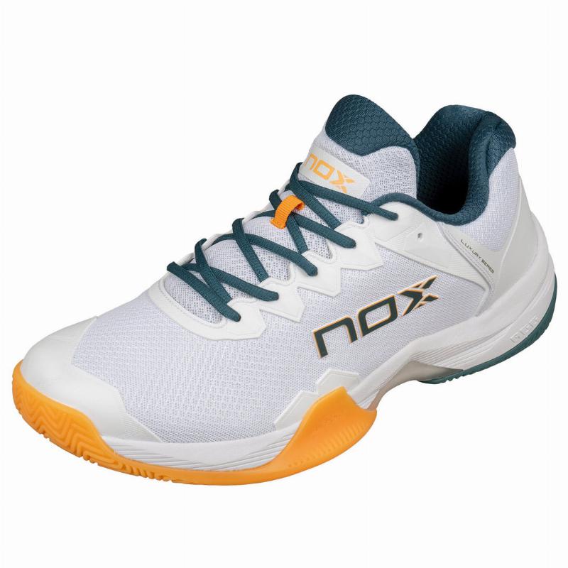 Zapatillas de Padel Nox ML10 Hexa Blanco Albaricoque