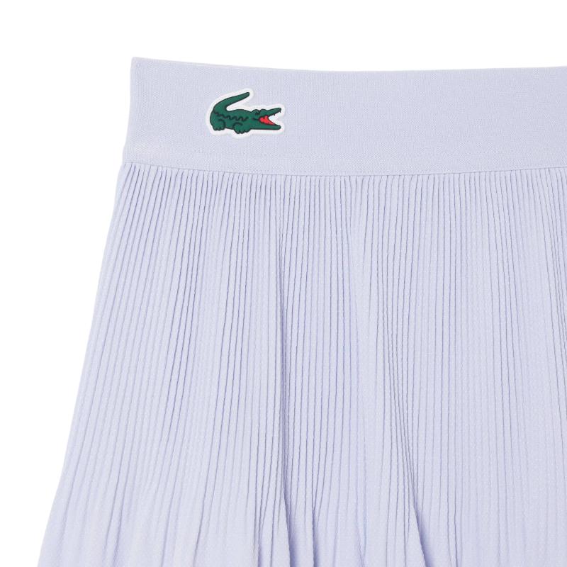 Falda Lacoste Tenis Ultra Dry Azul Claro