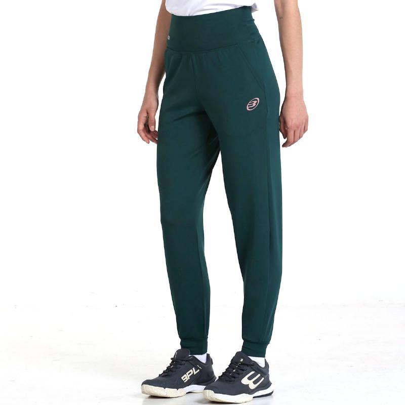 Pantalon Bullpadel Gemma Triay Ideal Verde Profundo