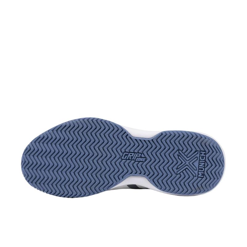 Zapatillas de Padel Munich Focus 04 Blanco Azul