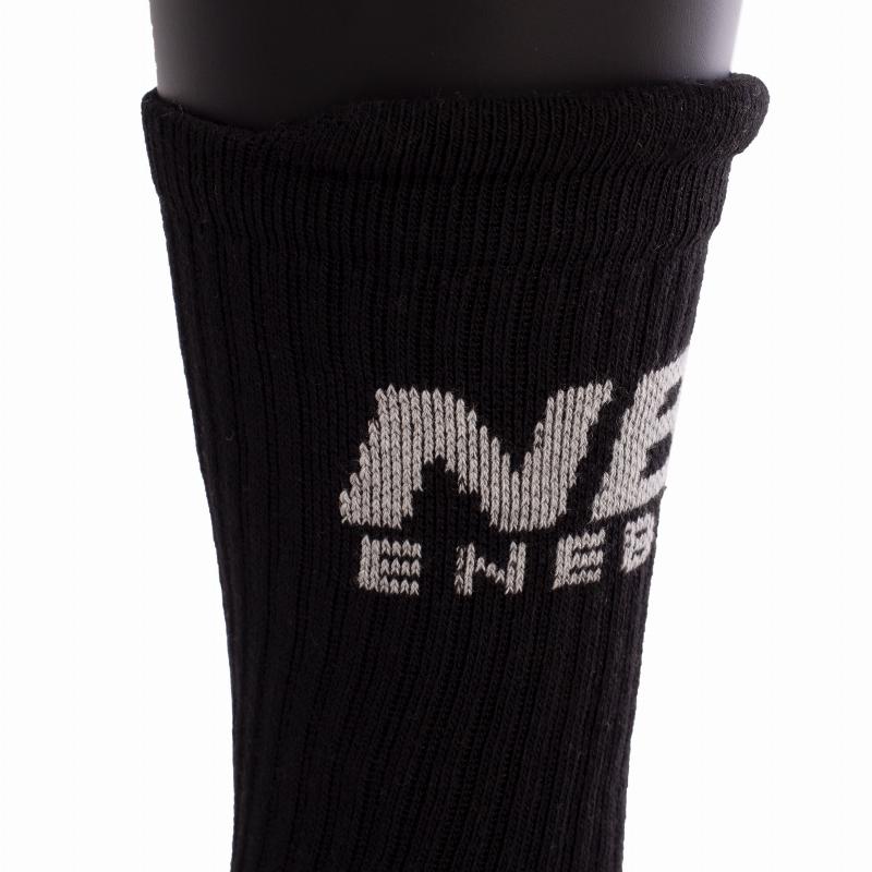 Calcetines Enebe Future Caña Media Negro Gris 1 Par
