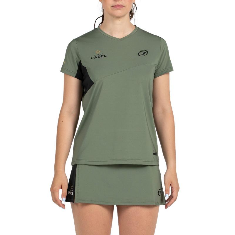 Camiseta Bullpadel Premier Padel Pampan Kaki