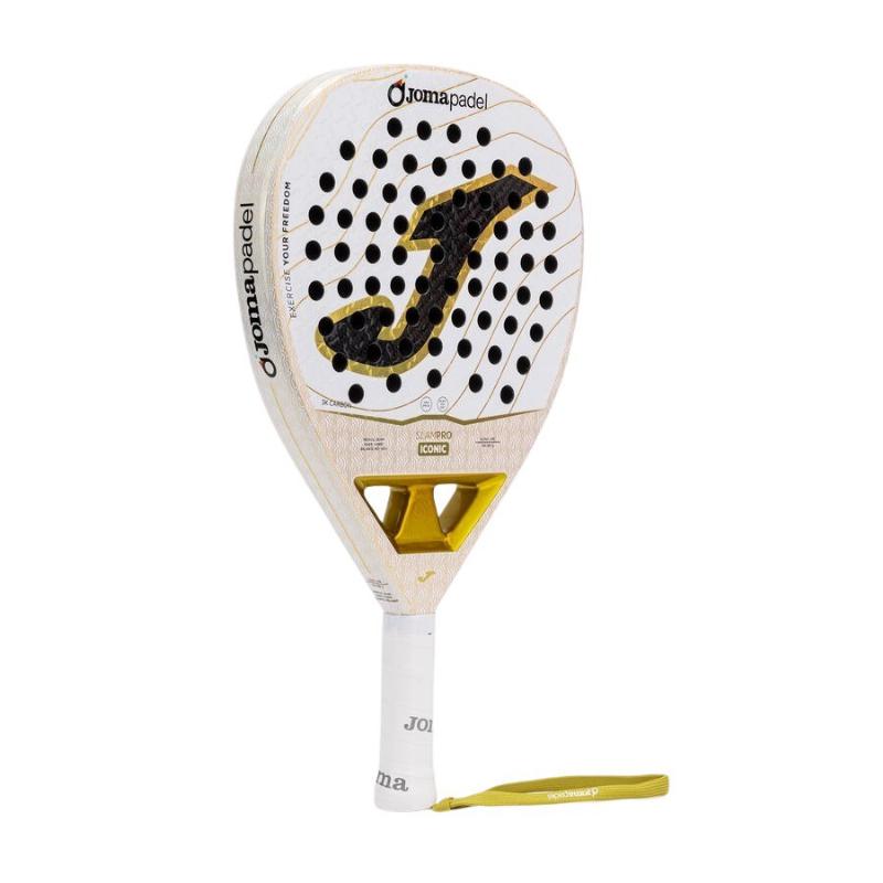 Pala Joma Slam Pro Iconic Blanco Oro