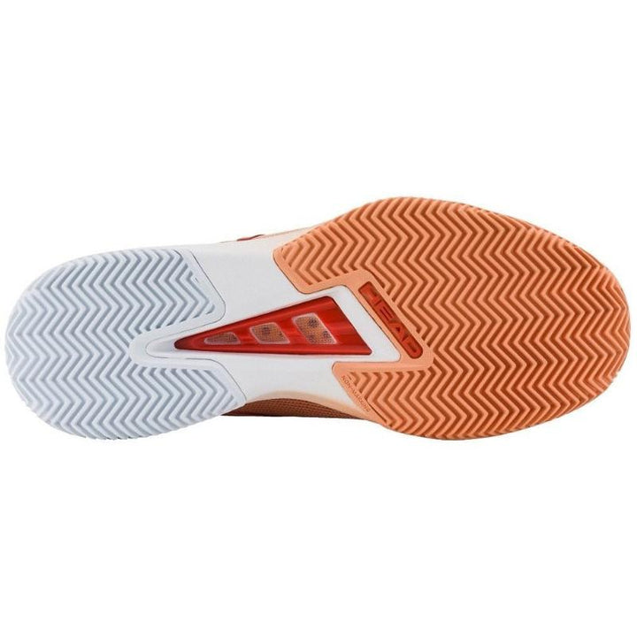 Zapatillas de Pádel de Pádel Head Sprint Pro 4.0 Clay Coral Blanco Mujer