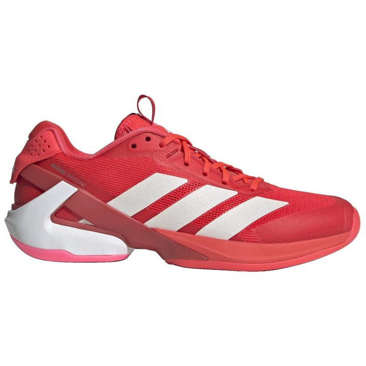 Zapatillas de Pádel de Pádel Adidas Adizero Ubersonic 5 Rojo Blanco Rosa Mujer