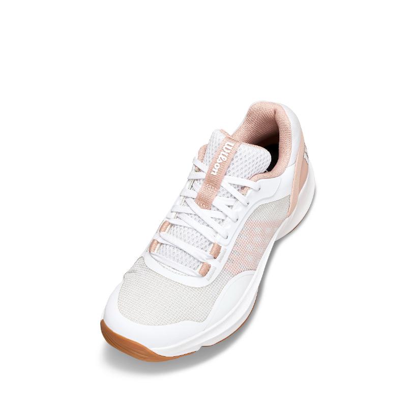 Zapatillas de Padel Wilson Hurakn Pro V2 Blanco Rosa Mujer
