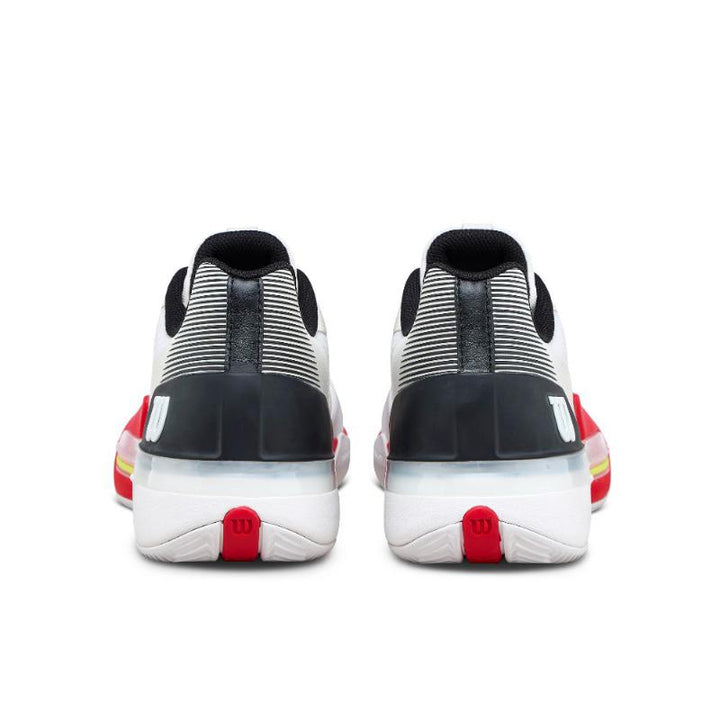 Zapatillas de Padel Wilson Rush Tour 5 Clay Blanco Negro Rojo