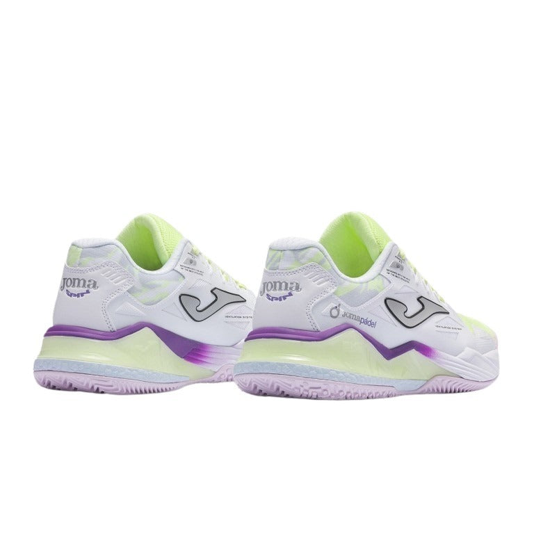 Zapatillas de Padel Joma Spin 2628 Amarillo Mujer
