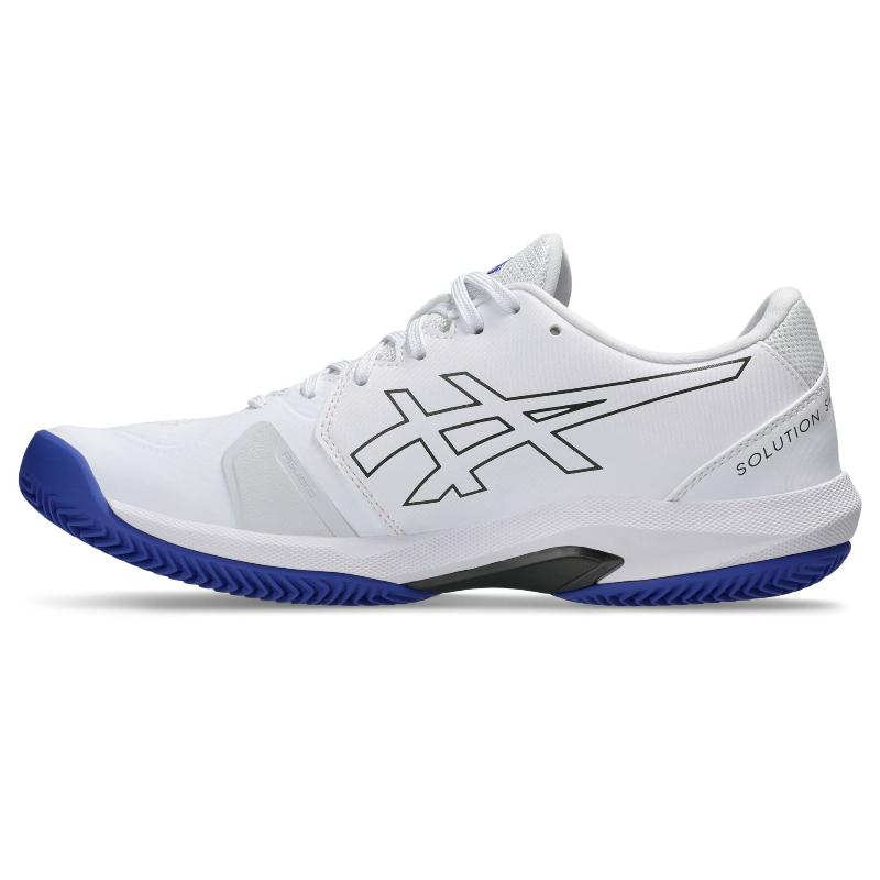 Zapatillas de Padel Asics Solution Swift FF 2 Clay Blanco Azul Cobalto