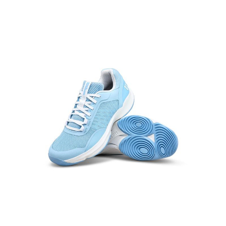 Zapatillas de Padel Wilson Hurakn Pro V2 Azul Claro Blanco Mujer