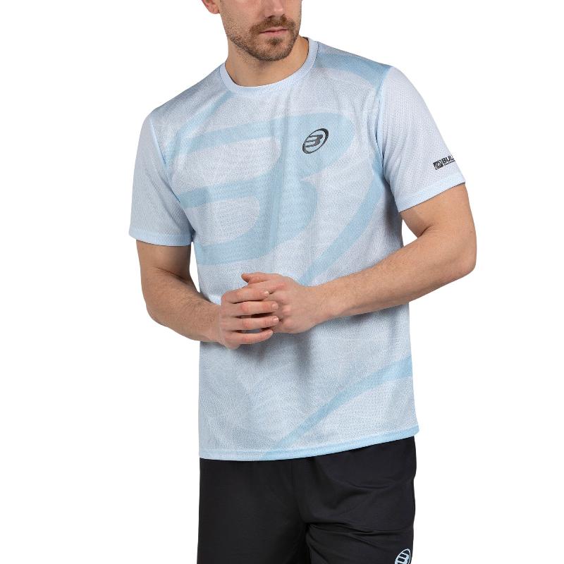 Camiseta Bullpadel Castil Azul Glaciar