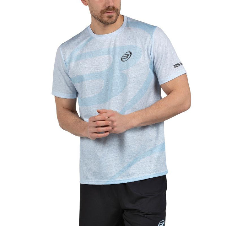 Camiseta Bullpadel Castil Azul Glaciar
