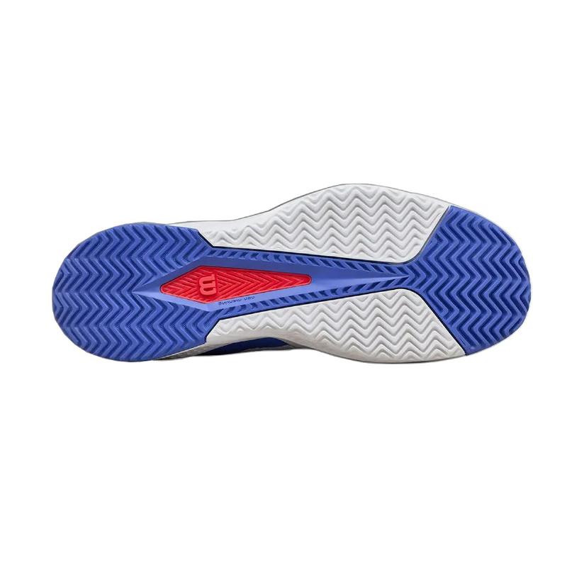 Zapatillas de Padel Wilson Rush Pro Lite Blanco Azul Amparo