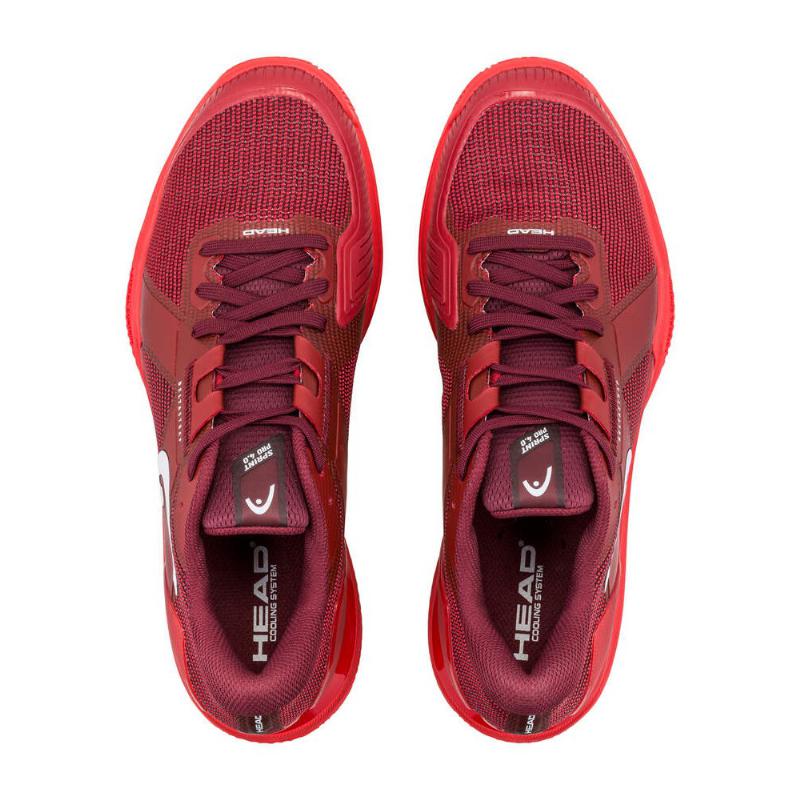 Zapatillas de Padel Head Sprint Pro 4.0 Clay Rojo