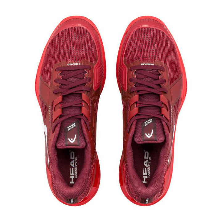 Zapatillas de Padel Head Sprint Pro 4.0 Clay Rojo