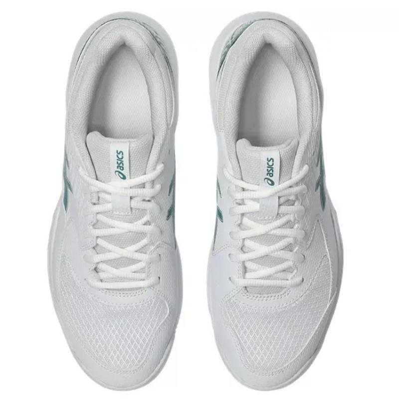 Zapatillas de Padel Asics Gel Dedicate 8 Padel Blanco Verde Pino